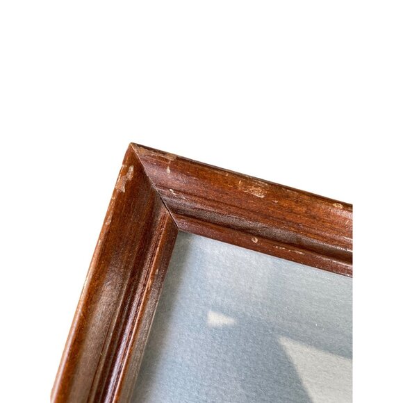 Handmade Cross-Stitch Wall Art A Friend Is A Precious Gift Wood Frame Mat Glass - Picture 6 of 7